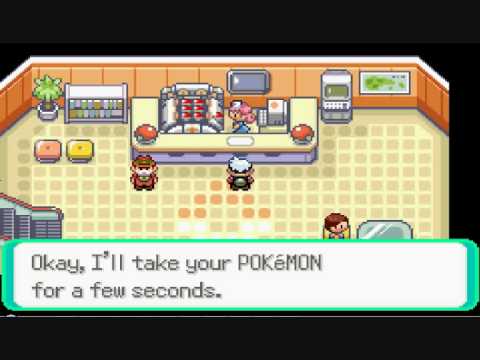 Emerald - Glitch - Healing your pokemon at a pokemon center without ...