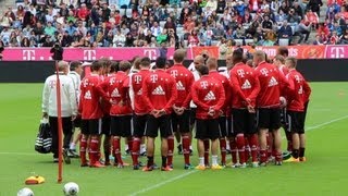 Pep Guardiola - Sein erstes Training mit dem FC Bayern (26.06.2013, First Training with Pep)