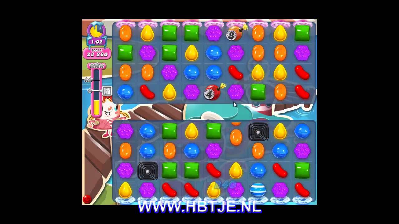 Candy Crush Saga level 134 - YouTube