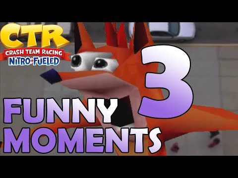 Crash Team Racing: Nitro Fueled FUNNY MOMENTS 3 (Wins, Fails, Glitches)