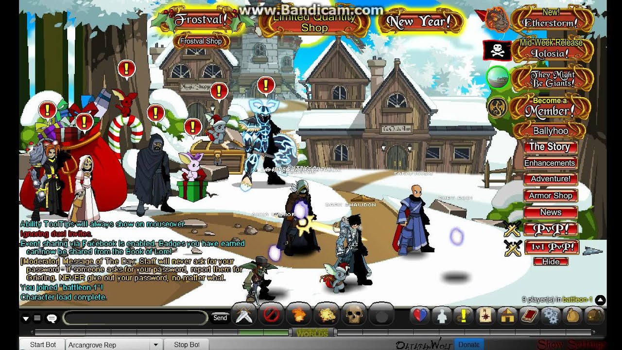 AQW= Bot Quest Worlds 1.7 - YouTube