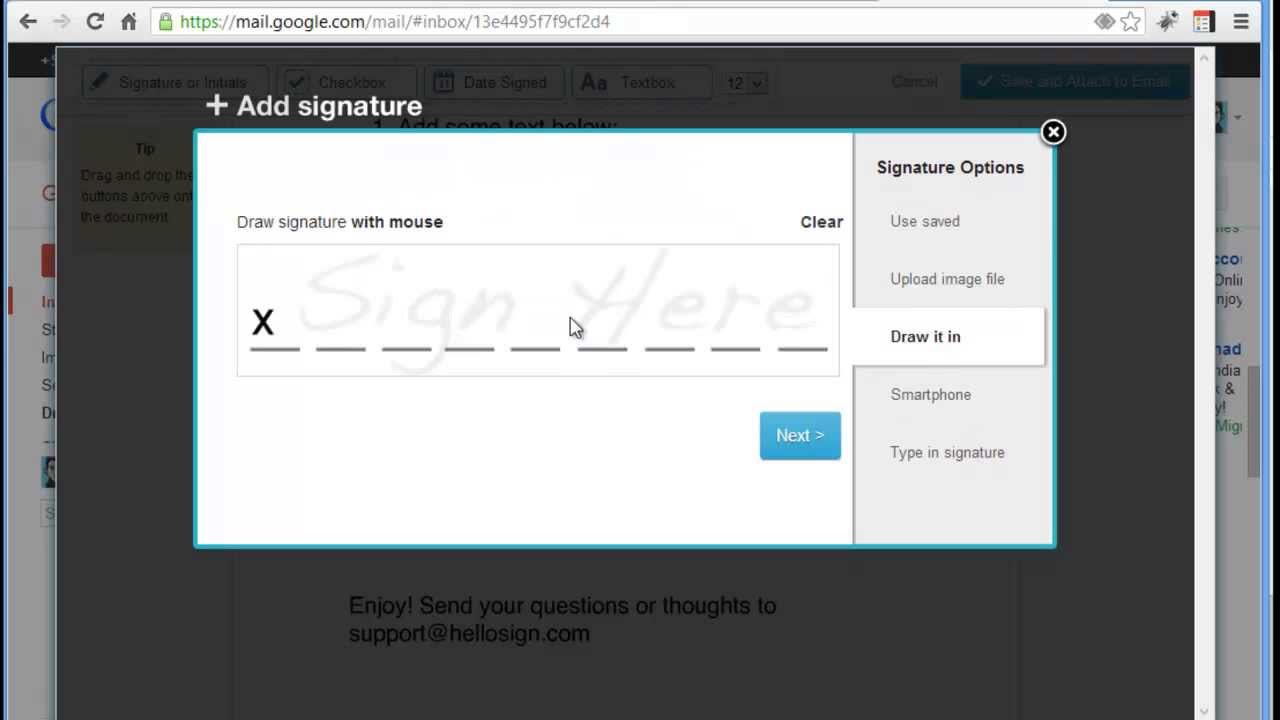 sign document electronically free