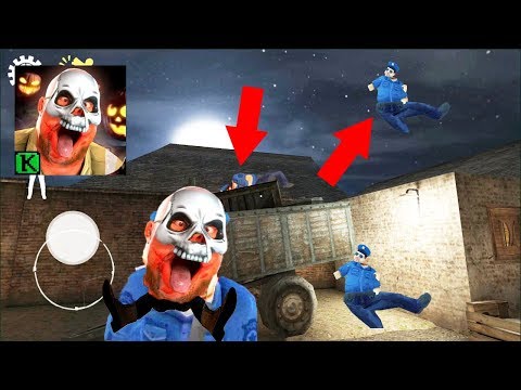 Mr Meat 1.7.0 - NEW Update Halloween Police in space & cart Funny moments (IOS ANDROID)