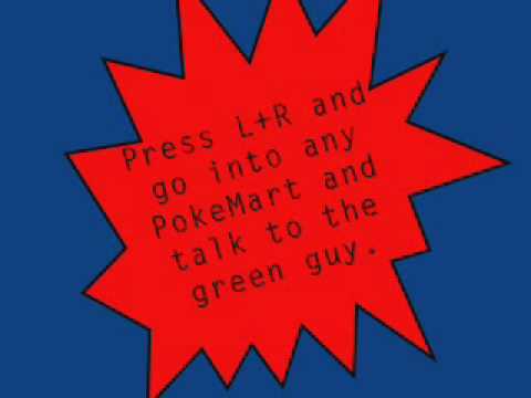 Pokemon Platinum Action Replay Code: TRU Shaymin - YouTube