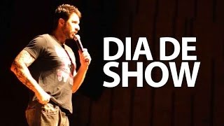 Dia de show - Rafinha Bastos