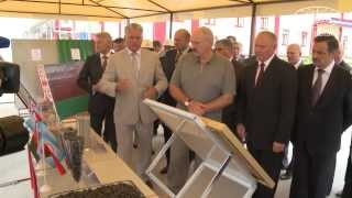Лукашенко посетил филиал Кричевцемент ОАО Кричевцементношифер