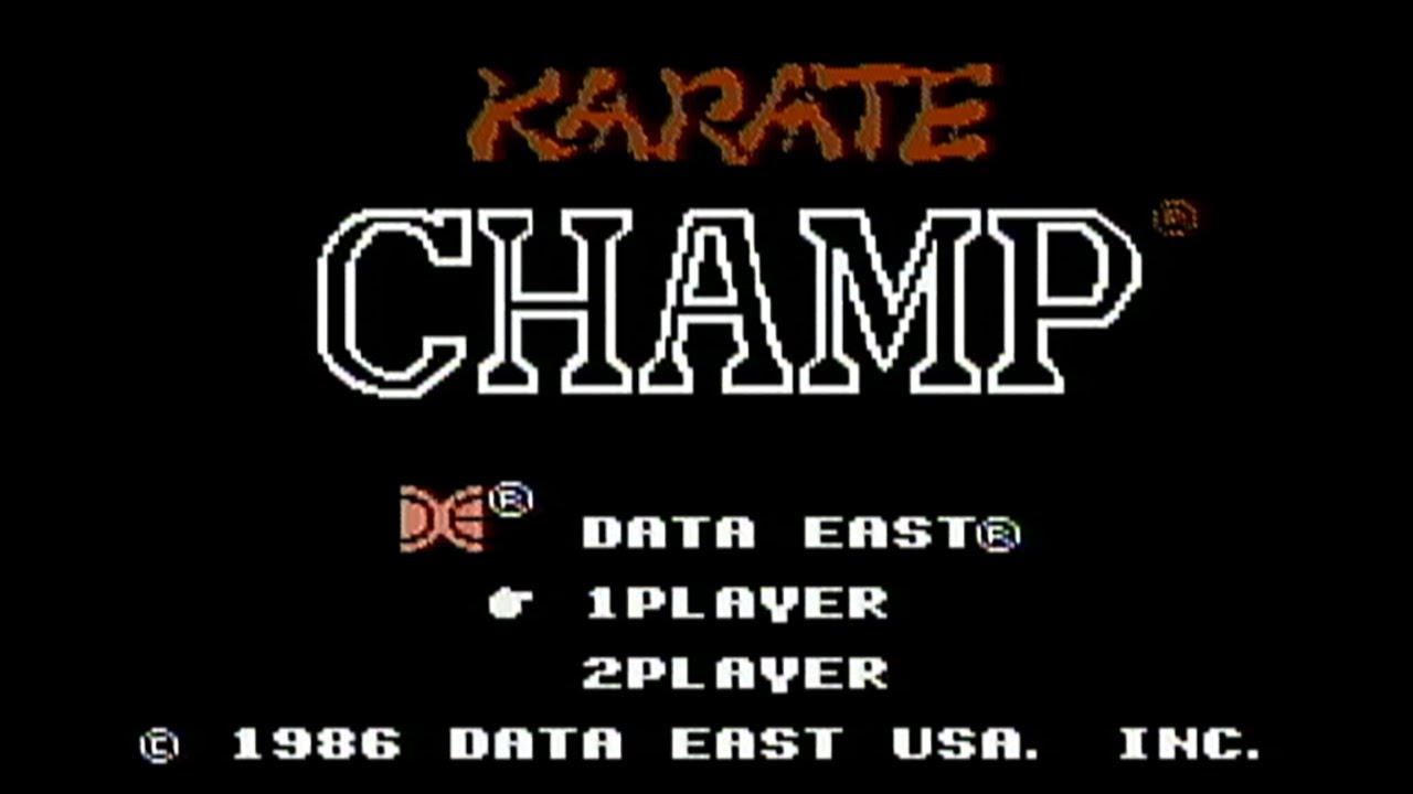 Karate Champ - NES Gameplay - YouTube