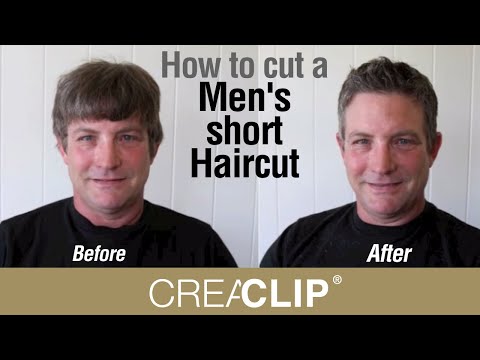 How to cut a Men's short Haircut- Textured messy style ...