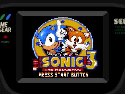 Sonic The Hedgehog 3 Game Gear Edition