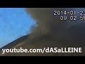 UFO ABOVE SAKURAJIMA VOLCANO JAPAN 01-23-2014