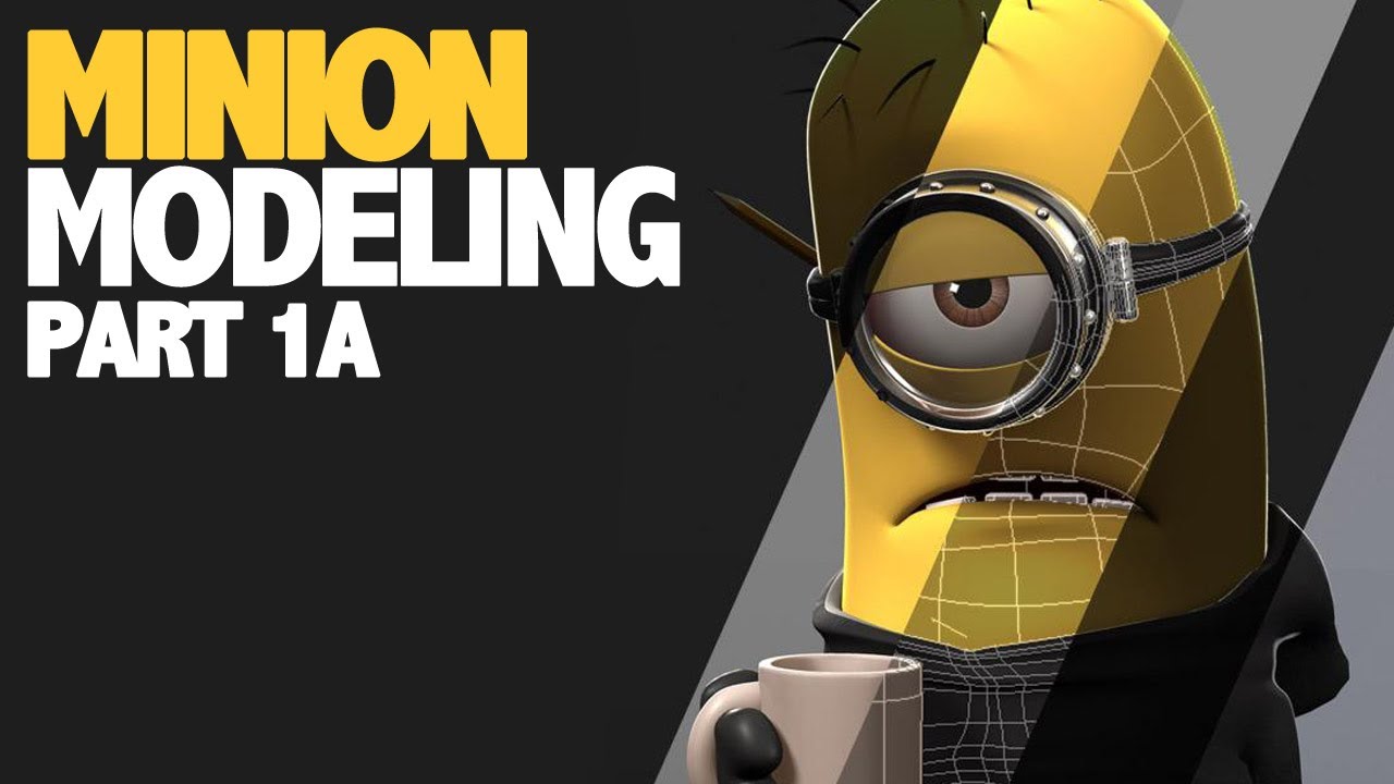 Minion Modeling [TUTORIAL - Part 1A] - YouTube