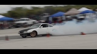 1jz swapped 240sx (S14) vs. N/A 350z - Tandem Drift