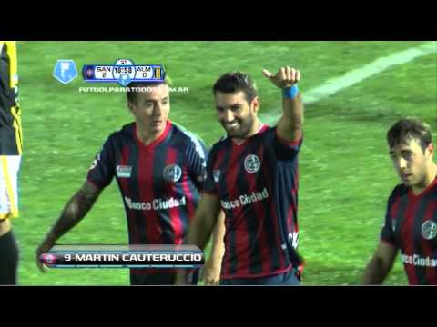 Gol de Cauteruccio.San Lorenzo 2 Almirante 0.Copa Argentina.Fútbol Para Todos