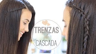 Com hacer una trenza cascada " 3 formas diferentes"