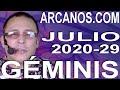 Video Horóscopo Semanal GÉMINIS  del 12 al 18 Julio 2020 (Semana 2020-29) (Lectura del Tarot)