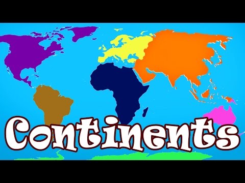'Kid Songs | Seven Continents Song for Children | The Continents Song' on ViewPure