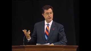 Stephen Colbert Salutes U.Va.'s Class of 2013 Stephen Colbert Salutes U.Va.'s Class of 2013