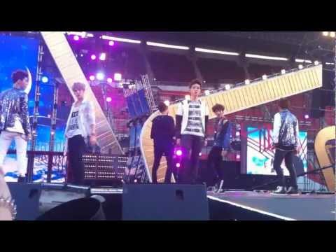 Hình ảnh trong video (fancam) 130316 EXO-K Angel MBC Korean Music