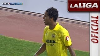 Gol de Giovani Dos Santos (2-2) en el UD Almería - Villarreal CF - HD