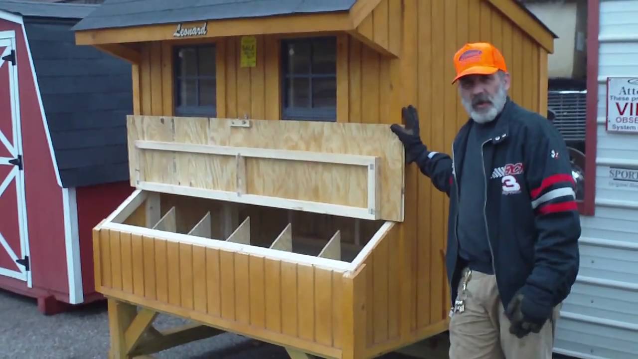 Ready Built Chicken Coop - YouTube