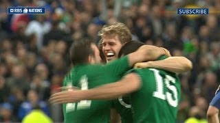 France v Ireland - Official Short Highlights Worldwide 15th March 2014