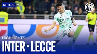INTER 2-0 LECCE | HIGHLIGHTS | SERIE A 22/23 ⚫🔵🇬🇧???