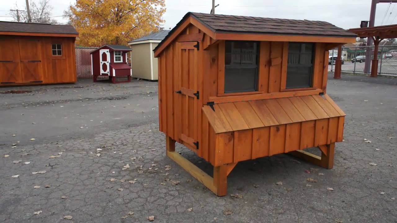 Backyard Unlimited's Chicken Coops - YouTube