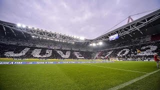 La coreografia dello Stadium prima di Juventus-Roma - Stadium choreography pre-Roma