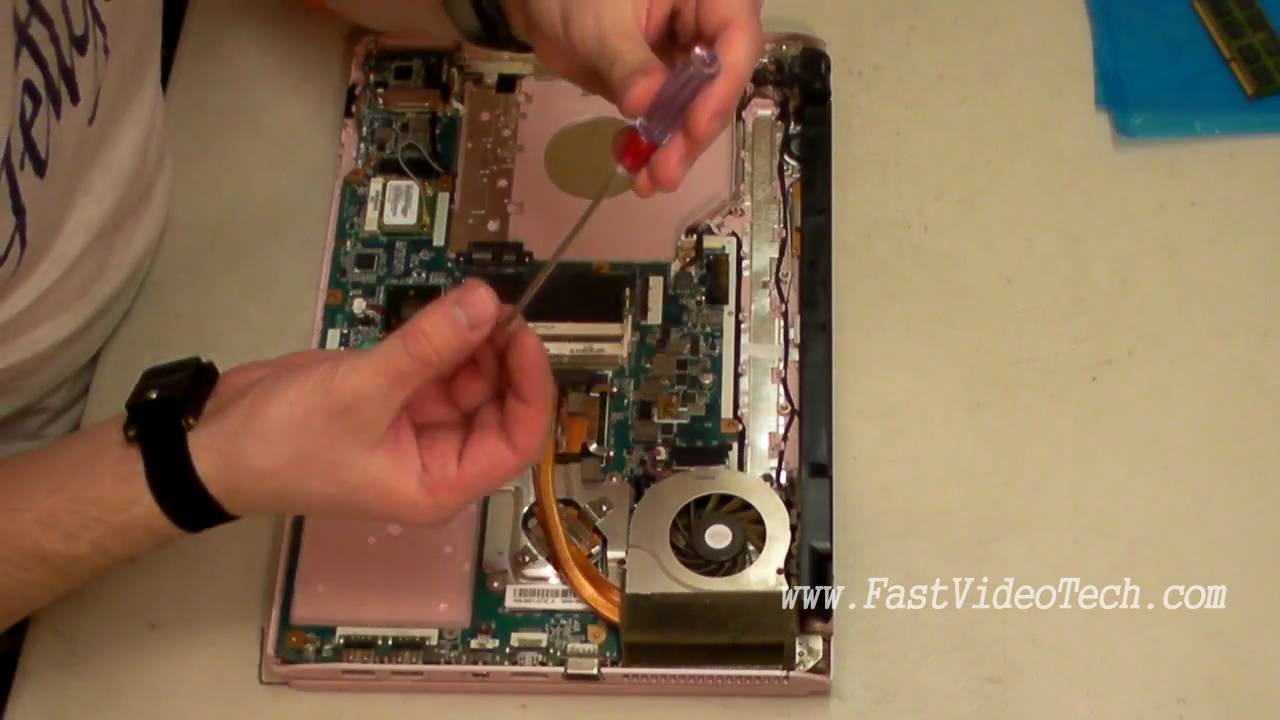 Sony Vaio Disassembly to fix POWER / CHARGING Problem. - YouTube