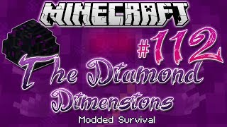 "DRAGON EGG FOUNTAIN" | Diamond Dimensions Modded Survival #112 | Minecraft