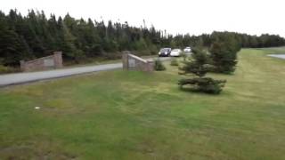 Scene at Anglican Cemetery Kenmount Road