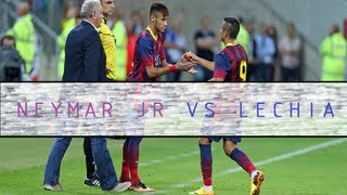 Neymar Jr vs Lechia Gdansk (A) Club Friendly 13/14