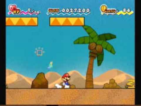 Super Paper Mario Walkthrough - World 1-3 Part 2 - YouTube super paper mario walkthrough 1 3 youtube