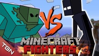 MINECRAFT FIGHTERS: MUTANT ZOMBIE VS MUTANT ENDERMAN