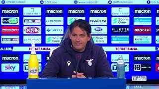 Lazio-Genoa | Mister Inzaghi alla vigilia