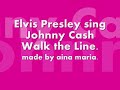 Thumbnail 3 for Elvis Presley Sing Johnny Cash Walk The Line.never Realised. Thumbnail 3 for Elvis Presley Sing Johnny Cash Walk The Line.never Realised.
