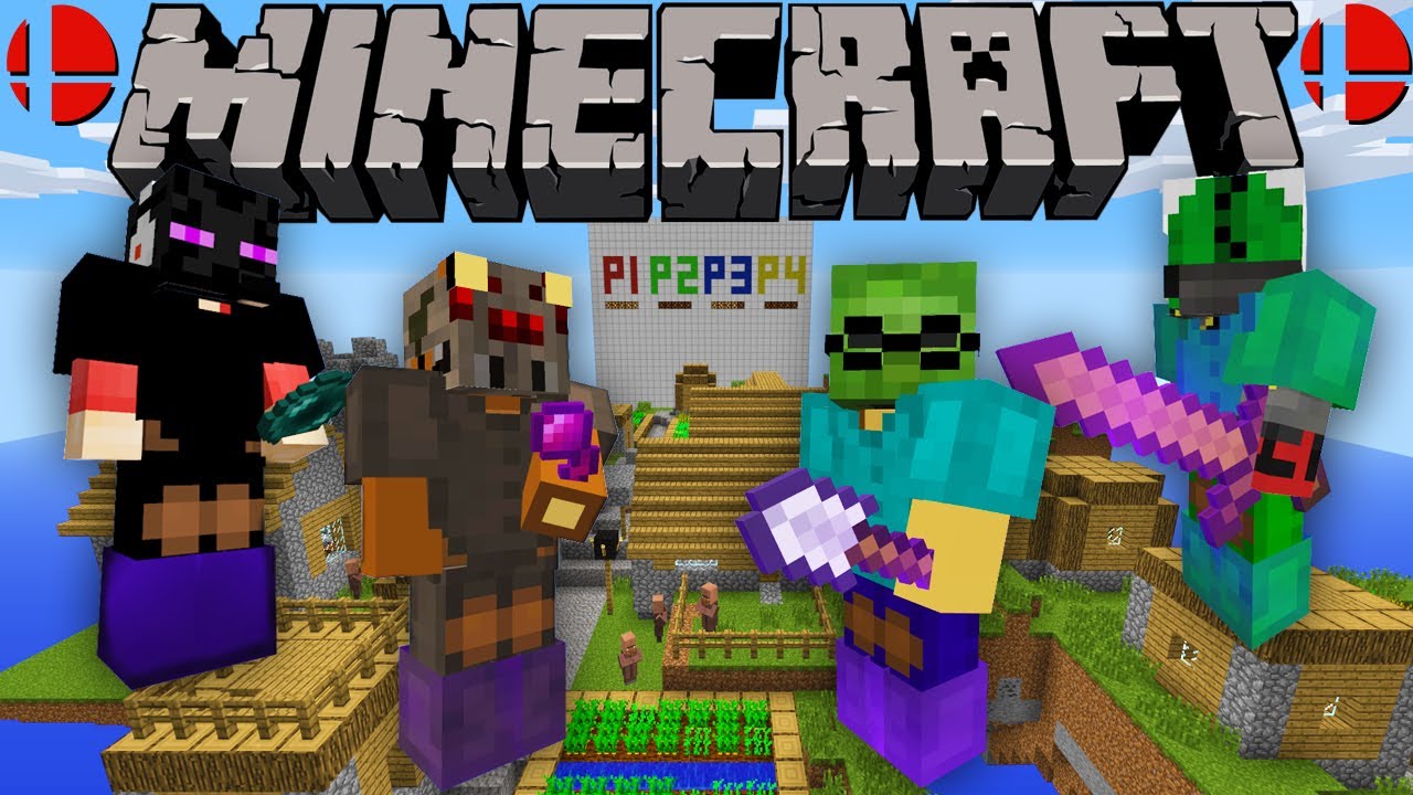 Minecraft: Super Craft Bros.(VS Scottlanders) - Wither War - YouTube