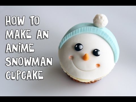 'Adorable Fondant Snowman Christmas Cupcakes:Cake Decorating For Beginners' on ViewPure