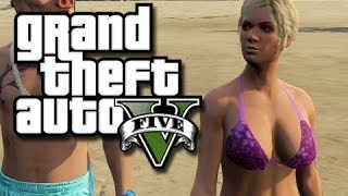 GTA 5 Online Funny Moments! (RIP Hot Sally, Wall Glitch, and Epic Motorcycle Jump!)