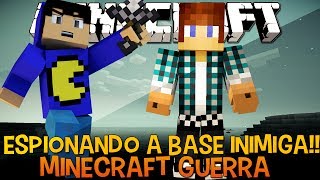 Minecraft Guerra 5 Espionando a Base Inimiga - Drop