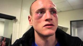 GEORGE GROVES POST FIGHT INTERVIEW / REACTION TO FROCH v GROVES (WITH KUGAN CASSIUS)