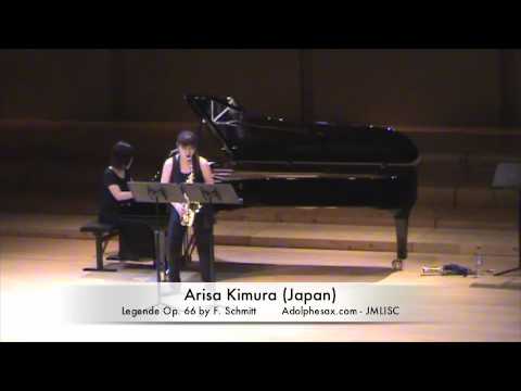 3rd JMLISC Arisa Kimura (Japan) Legende Op. 66 by F. Schmitt