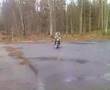 yamaha sr 125 palenie gumy 2