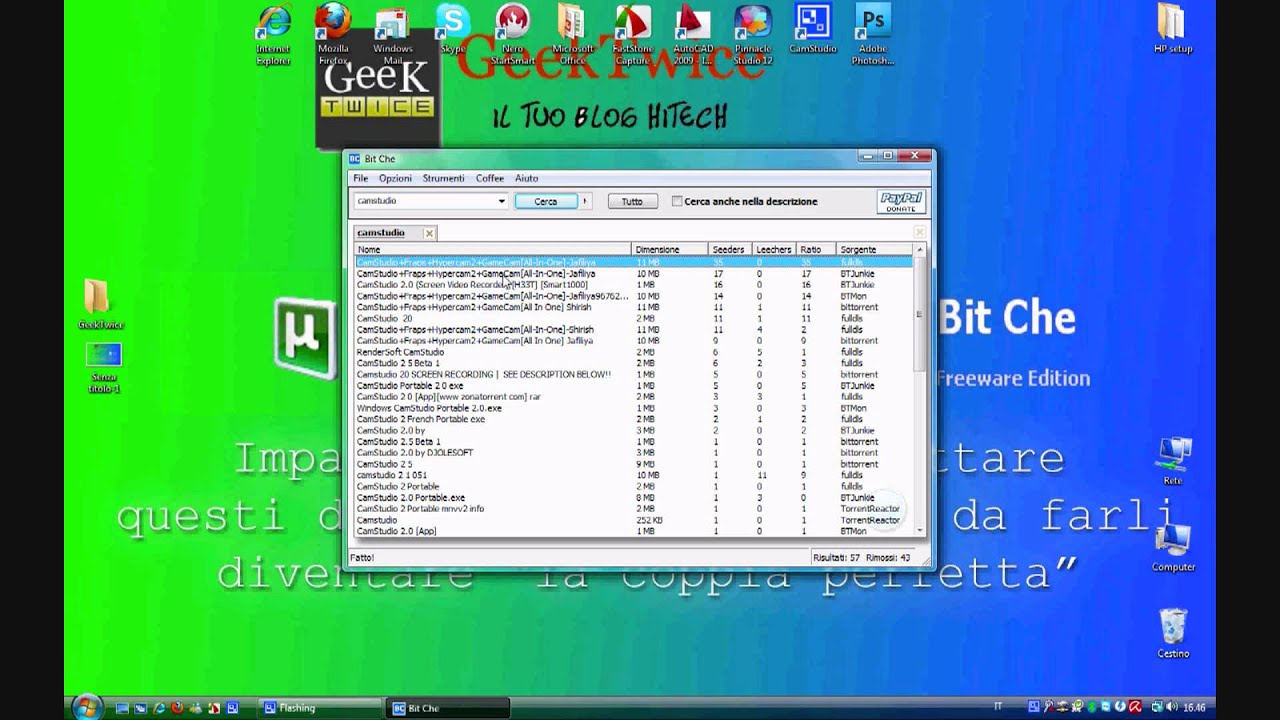 Guida: scaricare e trovare torrent, con uTorrent e Bit Che - YouTube