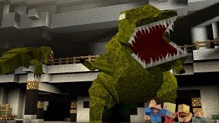 Minecraft Parody Animation : JURASSIC PARK!