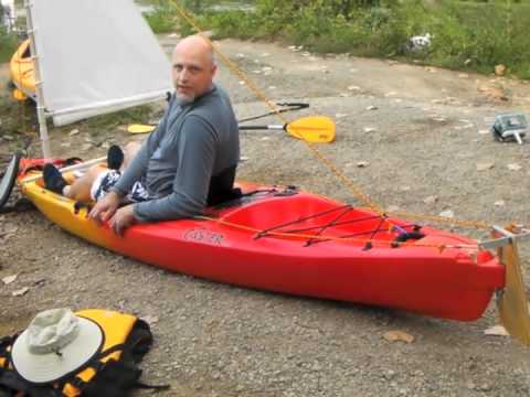 DIY Kayak Rudder - YouTube