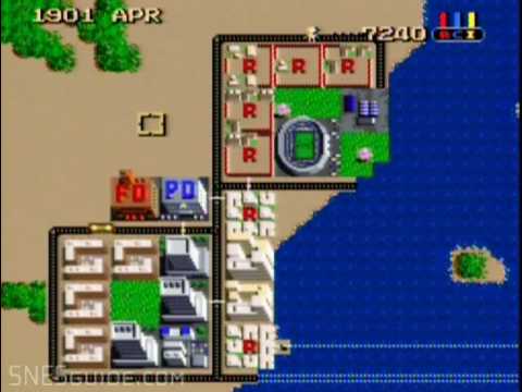 SimCity - SNES Gameplay - YouTube