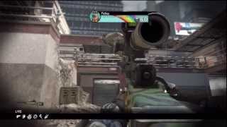 CALL OF DUTY GHOST FIRST EVER ONE HANDED SNIPER TRICKSHOT!