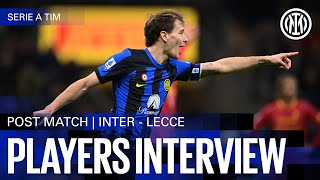 BISSECK AND BARELLA | INTER 2-0 LECCE PLAYERS INTERVIEW 🎙️⚫🔵??