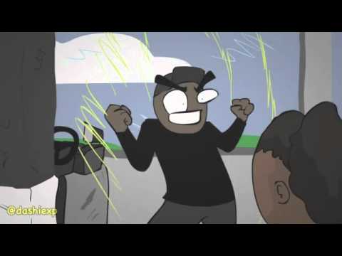 worldstarhiphop com Video Bus Driver Uppercuts Girl Cartoon Spoof